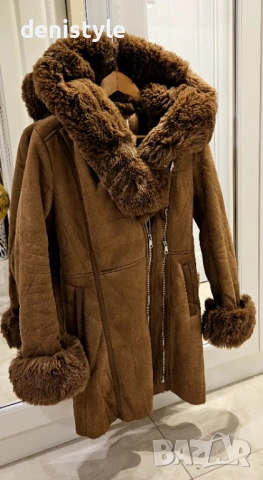 Топъл дамски кожух 