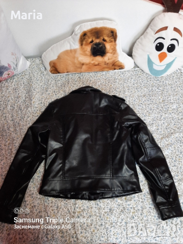 Кожено яке на ХМ , снимка 2 - Детски якета и елеци - 44794859