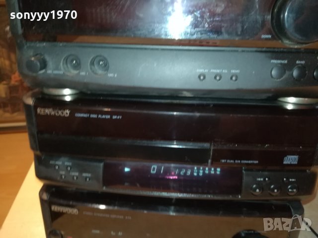 KENWOOD AMPLIFIER/CD/TUNER/REVERSE DECK X 2 3009211923, снимка 7 - Ресийвъри, усилватели, смесителни пултове - 34308283
