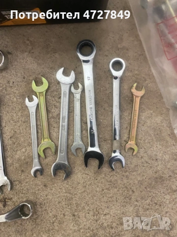 Спешно! Комплект гаечни ключове 18+ части – Topmaster – Включва тресчотки и кутия, снимка 3 - Други инструменти - 53370118