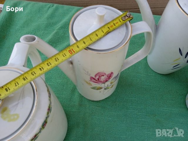 Стари немски порцеланови чайници, снимка 10 - Аксесоари за кухня - 36224357