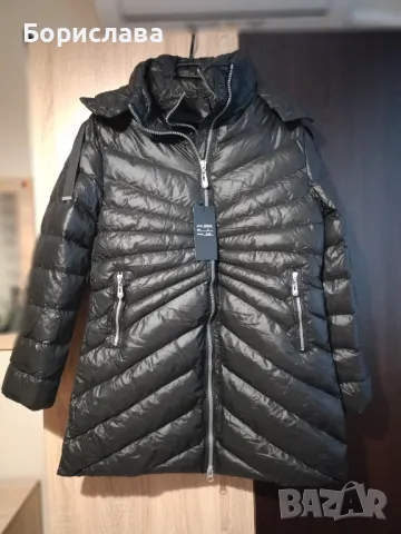 Дамско черно яке , снимка 2 - Якета - 48552027