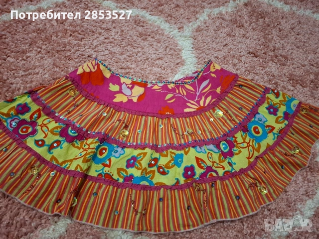 River Island Поличка с пайети, снимка 3 - Поли - 32125840