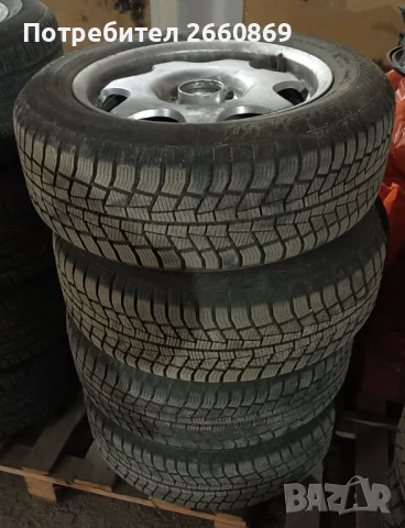 Зимни гуми с джанти 16 цола , снимка 2 - Гуми и джанти - 50626352