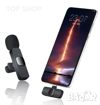 Безжичен микрофон Moman CP1 2,4 GHz, снимка 5 - Микрофони - 48657242