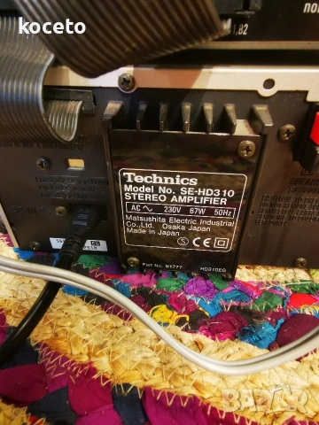 TECHNICS мини система , снимка 8 - Ресийвъри, усилватели, смесителни пултове - 53442965