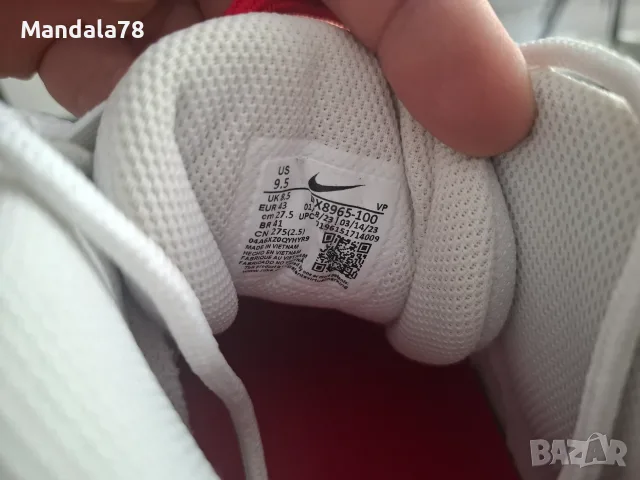 Продавам нови оригинални мъжки маратонки NikeAir More Uptempo '96 DX8965 100. ., снимка 6 - Маратонки - 55934242