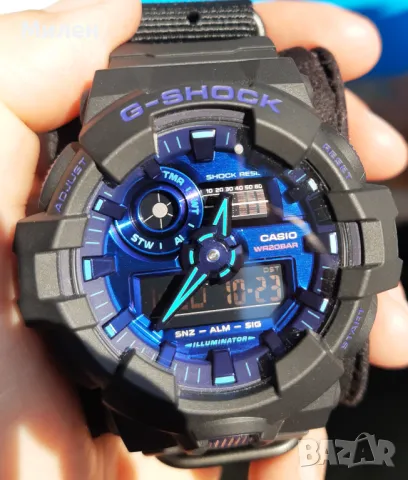 G-SHOCK GA-700VB SPECIAL COLOR , снимка 8 - Мъжки - 47252567