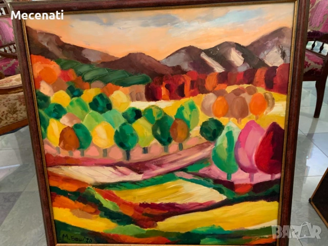 МЕГИ БОЖАНОВА масло/платно, снимка 2 - Картини - 53113219