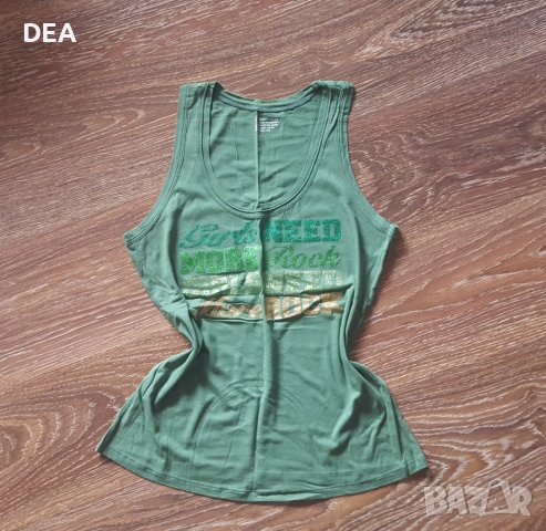 Зелен потник Benetton-10лв НОВ НАМАЛЕН, снимка 1