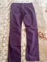 Лилави памучни дамски панталони, снимка 2