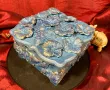 Ръчно декорирана дървена кутия за бижута ръчна изработка, снимка 2
