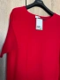 Червена рипсена рокля H&M, снимка 9