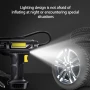 Въздушен компресор за помпане на гуми Digital One SP01121, 12V, за кола, велосипед, мотор, топки и д, снимка 6