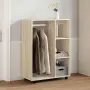 vidaXL Гардероб, дъб сонома, 80x40x110 см, инженерно дърво（SKU: 808516）, снимка 2