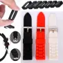 Гумена Каишка за Часовник Smart Watch.Силиконови Кожени Каишки за Смарт Часовници18,20,22,24 26мм, снимка 4