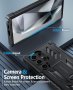 Калъф FNTCASE за Samsung Galaxy S24-Ultra, удароустойчив, с военна защита срещу падане, черен, снимка 3