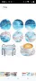 TsunNee 6PCS Керамични кръгли абсорбиращи подложки за напитки с държач, Коркова основа 

, снимка 1