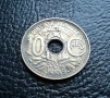 Стара монета 10 сантима 1939 г. Франция - топ !, снимка 4