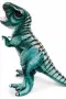 Реалистичен плюшен динозавър Тиранозавър Рекс T-Rex – зелен, 30 см, снимка 2