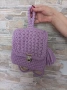 раница ръчно плетена, снимка 4