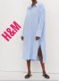 H&M плажна риза-рокля, размер XS (става до М), снимка 1 - Ризи - 41428737