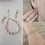 Комлекти обици с гривна , обеци с колие, снимка 2