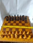 Стар дървен шах , Табла.Размери - 34 х 34см. ., снимка 8