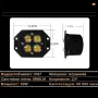 LED халоген за вграждане 40 W жълта светлина, снимка 4