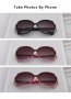 Дамски слънчеви очила с овална рамка , снимка 9