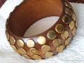 Ретро дървена гривна 45849, снимка 7