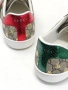 Мъжки кецове Gucci Ace Sneakers Beige GG Supreme Golden Bee EU 46.5 UK 12.5 US 13 Нови с кутия, снимка 10