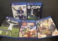 Конзола Sony PS4 Pro с два безжични джойстика и игри , снимка 6