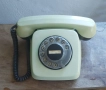 Ретро ротационен телефон, България, 1985 г., снимка 1