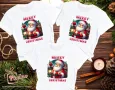 Коледен комплект тениски за цялото семейство, снимка 5