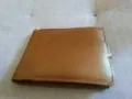 Портфейл от соца кафяв  естествена кожа като нов 125х110мм вътрешен цип, снимка 2