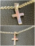 Сребърен  синджир кръст silver 925 чисто нови prasten lanec sinjir, снимка 10