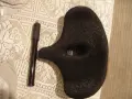 Седалка велосипедна тип скат и помпа, снимка 1