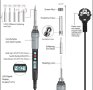 Професионален поялник 90W с електронно регулиране на температурата, снимка 7