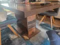 Продавам трапезна масивна маса, снимка 1