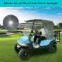 10L0L Сенник за голф количка за 2 пътници за Club Car Precedent и EZGO TXT, снимка 3