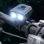 LED фар за велосипед 550 lm с два T6 диода, снимка 5