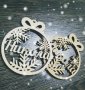 Персонализирани коледни играчки за елха с имена, снимка 2