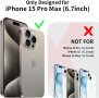 Калъф за iPhone 15 Pro Max Бежов, 6,7", снимка 5