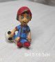 3d момче футболист с топка футбол силиконов молд форма фондан гипс свещ сапун, снимка 1 - Форми - 41622024
