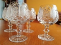 Кристален сервиз за коняк ,, Ропотамо ", снимка 2