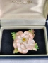 Винтидж порцеланова брошка COALPORT (1960-те), снимка 10