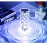 LED кристална настолна лампа, снимка 1