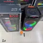 Професионална система Brodu BTS-2173 8X2" IKARAOKE BOX – Bluetooth високоговорител с безжичен микроф, снимка 1