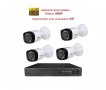 Full HD комплект с четири камери Dahua 1080P + 4канален хибриден DVR 1080N, снимка 1 - Комплекти за видеонаблюдение - 34170105
